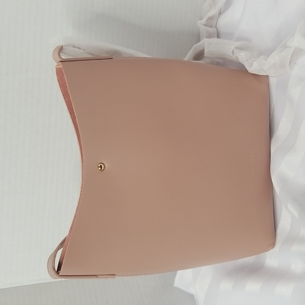 SAMARA VEGAN LEATHER MEDIUM SHOULDER BAG IN POENY